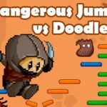 Dangerous Jump vs Doodle Jump